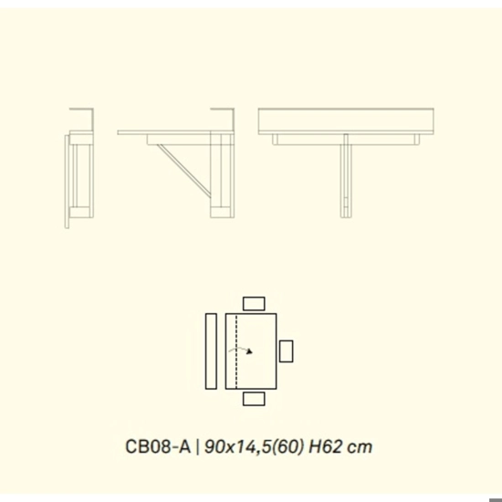 QUADRO CB08-A Tavoli trasformabili Connubia 2