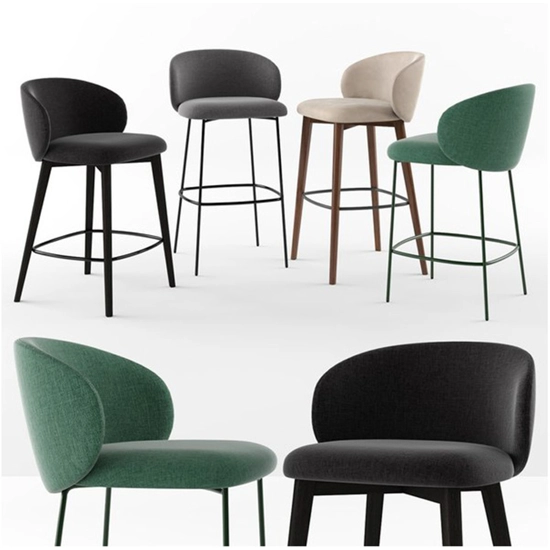 TUKA CB1995 - CB1996 Metal stools Connubia 6