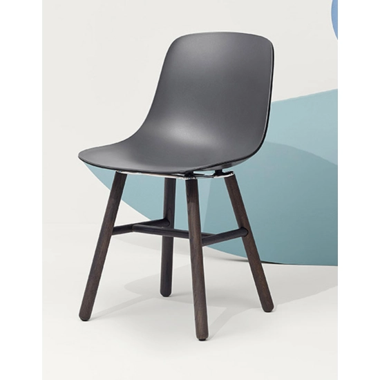 Pure Loop Mono Retro Sedie in legno moderne Infiniti 5