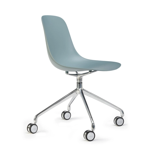 Pure Loop Mono Swivel Castors Sedie home office Infiniti 2