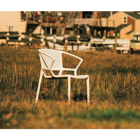 Perforated flower Garden and outdoor chairs infiniti 1