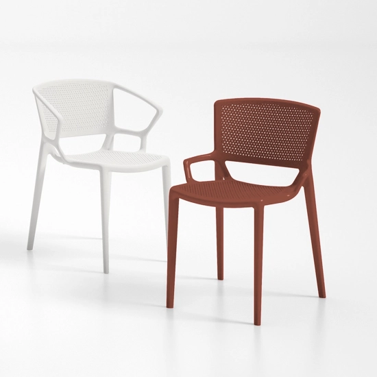 Perforated flower Garden and outdoor chairs infiniti 2