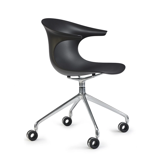 Loop Swivel with Castors Sedie home office Infiniti 3
