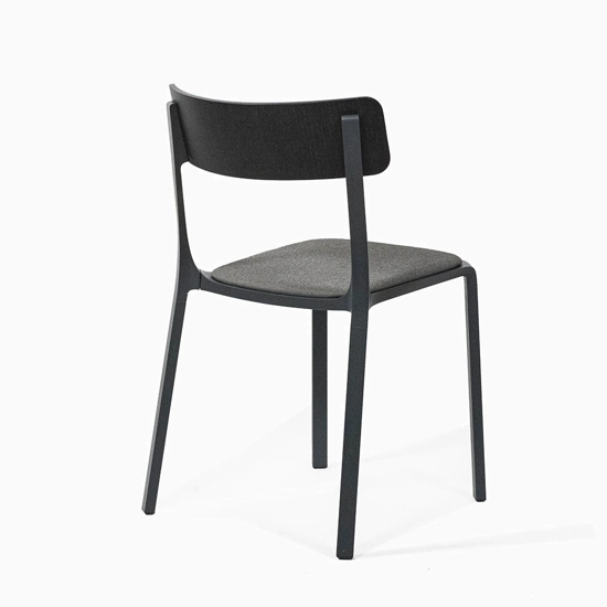 Ruelle Wooden Back Upholstered Panel Metal chairs infiniti 2