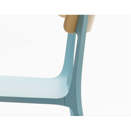 Ruelle Wooden Back Sedie in metallo Infiniti 4