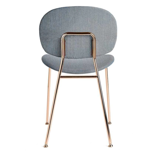 Tondina Pop 4 Legs upholstered Sedie in metallo Infiniti 1