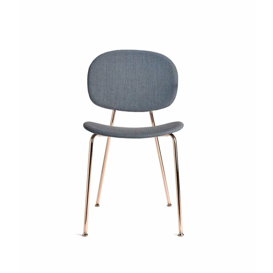 Tondina Pop 4 Legs upholstered Sedie in metallo Infiniti 2