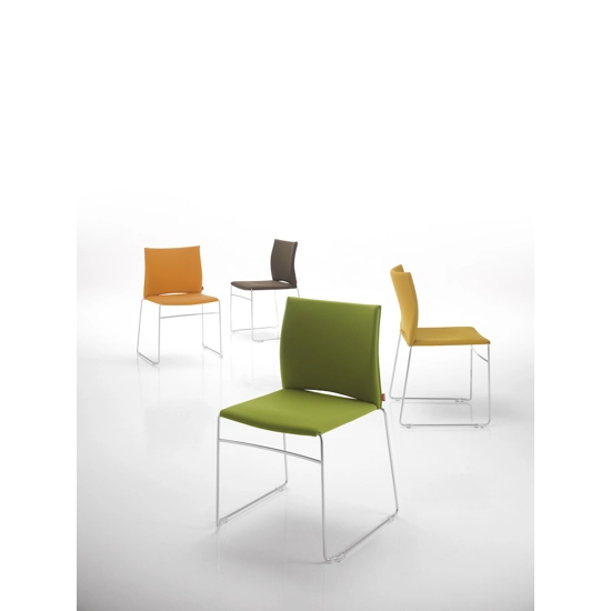 Web (prezzo per sedia in imballo da 2 pz.) Sedie da attesa e collettività Infiniti 7