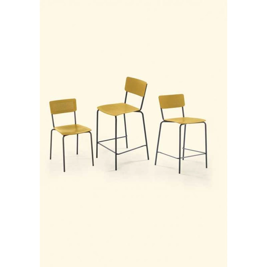 College Stool For Outdoor Metal stools ingenia 1