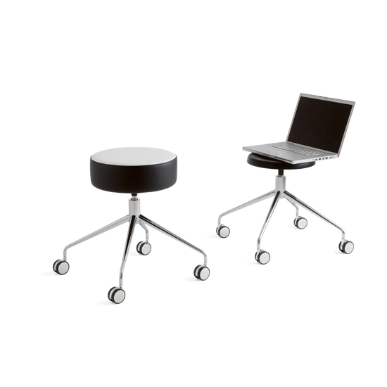 Kat Padded - Girevole 4 Piedi Office stools Kastel