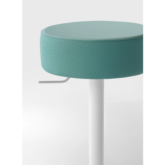 Kat  Padded - Girevole con Base Tonda Piana Sgabelli per ufficio Kastel 2