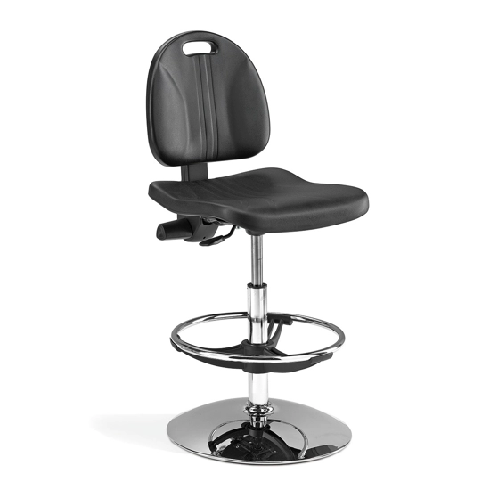 Kat - Base Tonda Convessa Office stools Kastel 1