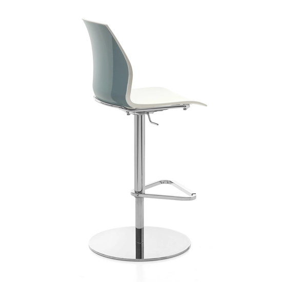 Kalea Sgabello Alzo Gas - Base Piana Sgabelli in plastica Kastel 4