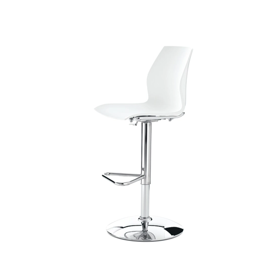 Kalea Sgabello Alzo Gas - Base Convessa Metal stools Kastel
