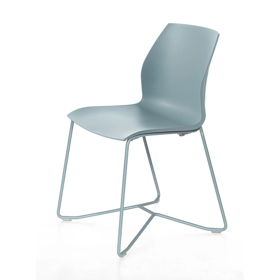 Kalea - Gamba a Slitta non Impilabile Sedie in plastica di design Kastel