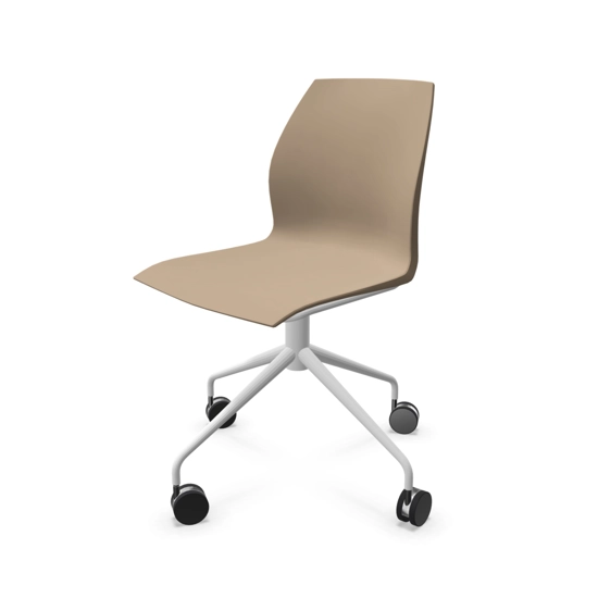 Kalea - Girevole 4 Piedi con Ruote Sedie home office Kastel
