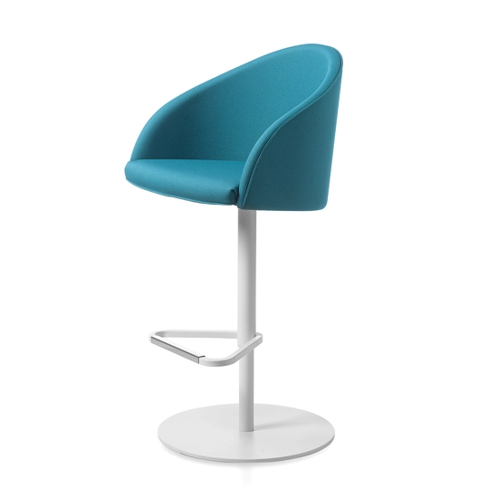Kameo Stool - Girevole con Base Tonda Sgabelli imbottiti Kastel 4
