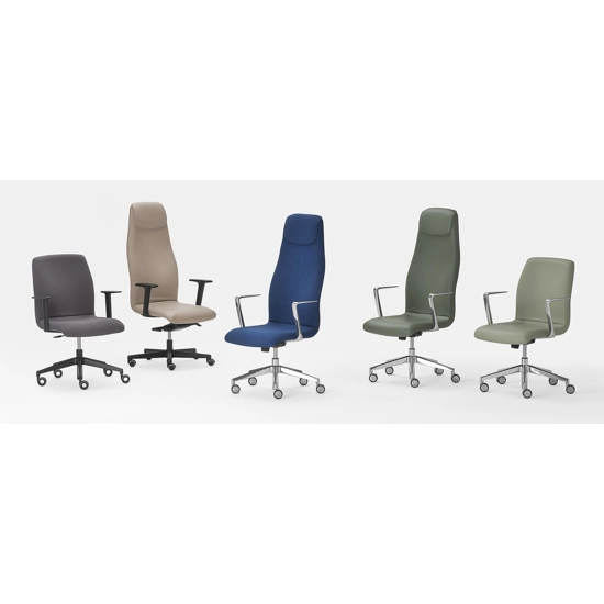 Kaoma Bassa Sedie direzionali per ufficio Kastel 1