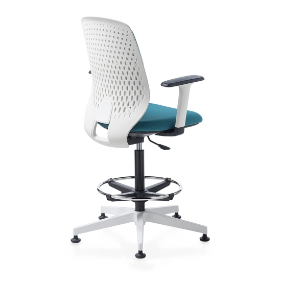 Key Smart Stool - Schienale Imbottito Sgabelli per ufficio Kastel 1