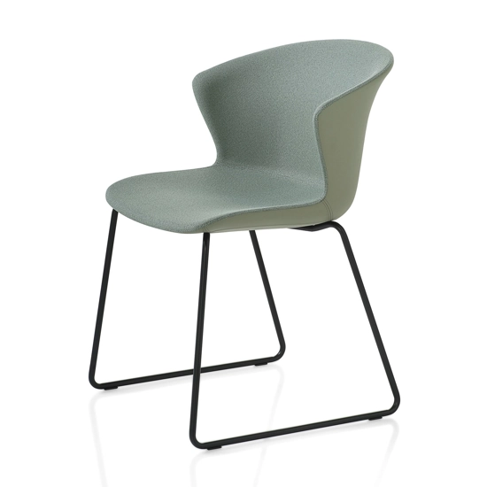 Kicca Plus - Gamba a Slitta Upholstered chairs Kastel