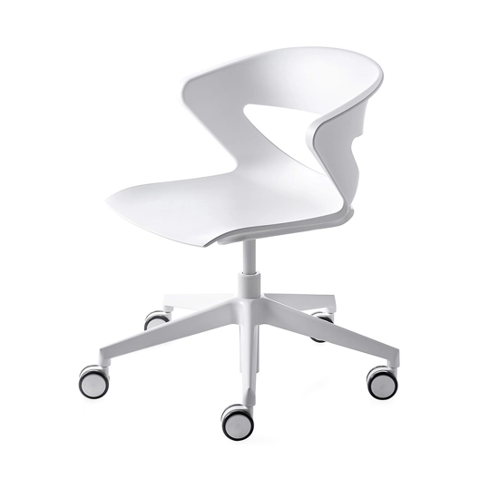Kicca - Girevole con gas con basamento a 5 razze Home office chairs Kastel