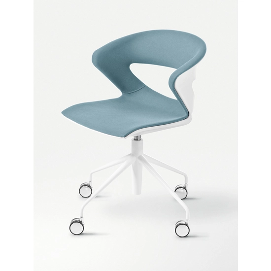 Kicca - Girevole 4 Piedi con Ruote Sedie home office Kastel 6