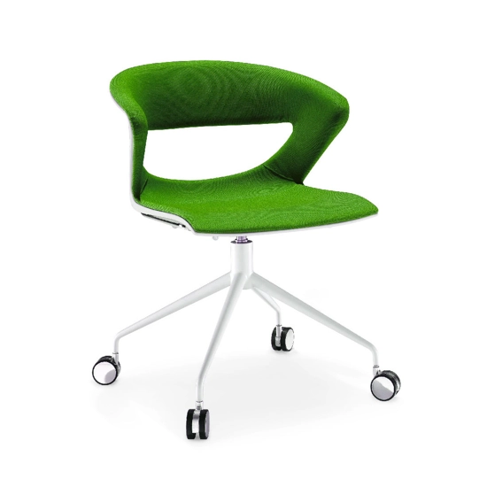 Kicca - Girevole 4 Piedi con Ruote Sedie home office Kastel 11