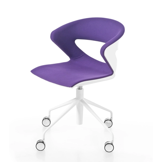 Kicca - Girevole 4 Piedi con Ruote Sedie home office Kastel 12