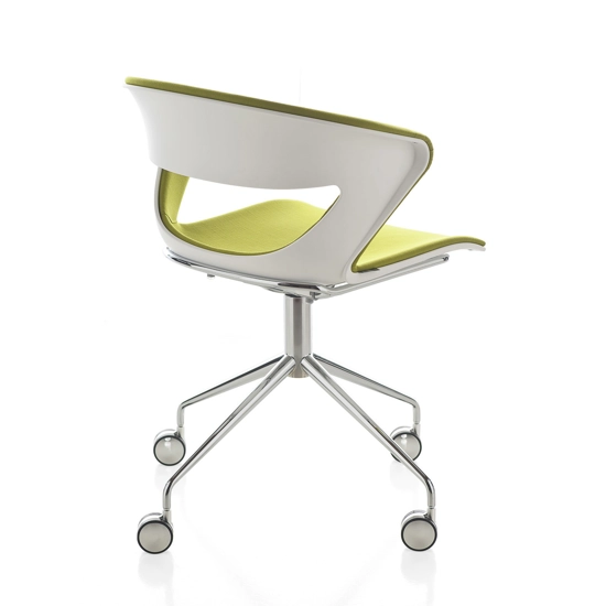 Kicca - Girevole 4 Piedi con Ruote Sedie home office Kastel 14