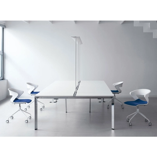 Kicca - Girevole 4 Piedi con Ruote Sedie home office Kastel 16