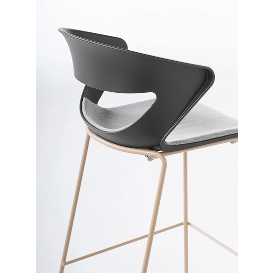 Kicca Fixed Stool Metal stools Kastel 4