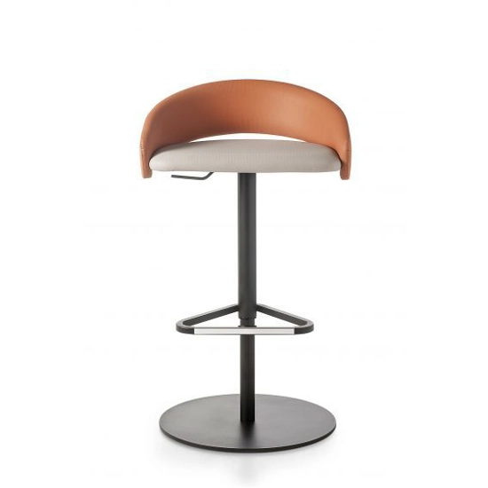 Kimmi Alzo Gas con Poggiapiedi Sgabelli in metallo Kastel 2