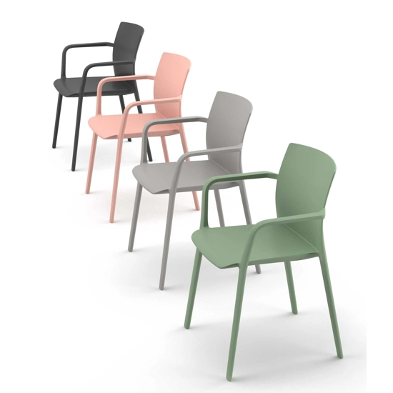 Klia Braccioli (prezzo per sedia in imballo da 2 pz.) Sedie in plastica di design Kastel 9