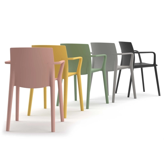 Klia Braccioli (prezzo per sedia in imballo da 2 pz.) Sedie in plastica di design Kastel 13