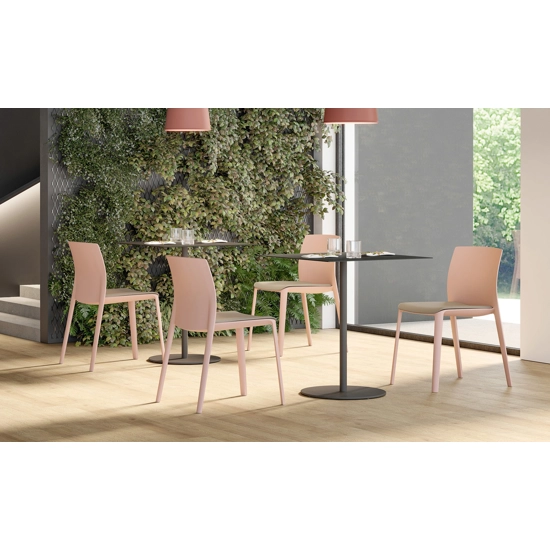 Klia - Seduta Imbottita Sedie in plastica di design Kastel 2