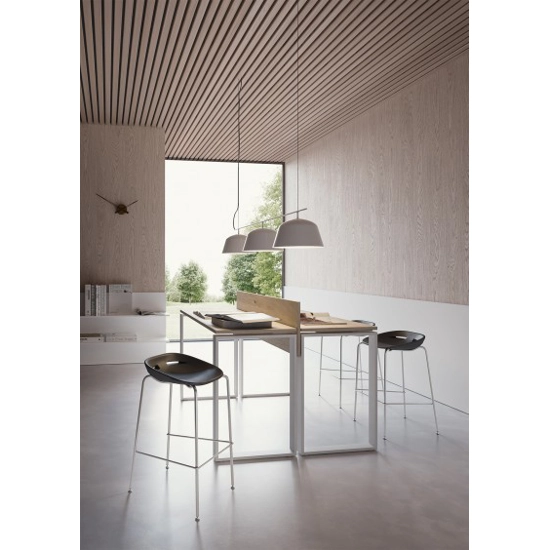 Klou Fixed Metal stools Kastel