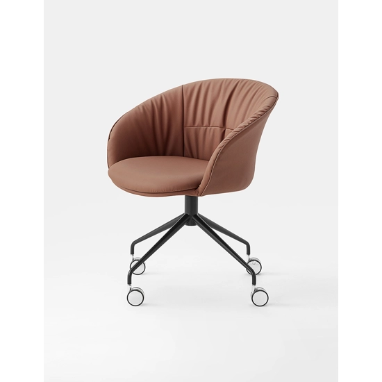 Konny Soft - 4 Piedi con Ruote Sedie home office Kastel