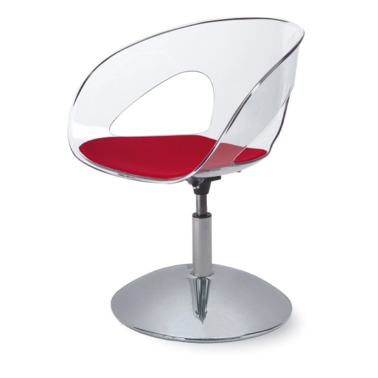 Krizia - Girevole e Alzo Gas Sedie in plastica di design Kastel 1