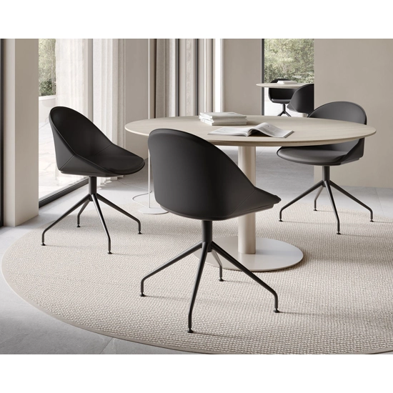 Kross Plus - Girevole 4 Piedi Sedie in metallo Kastel 1