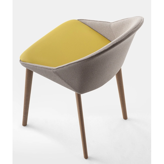 Kross Plus - 4 Gambe Sedie imbottite Kastel 3