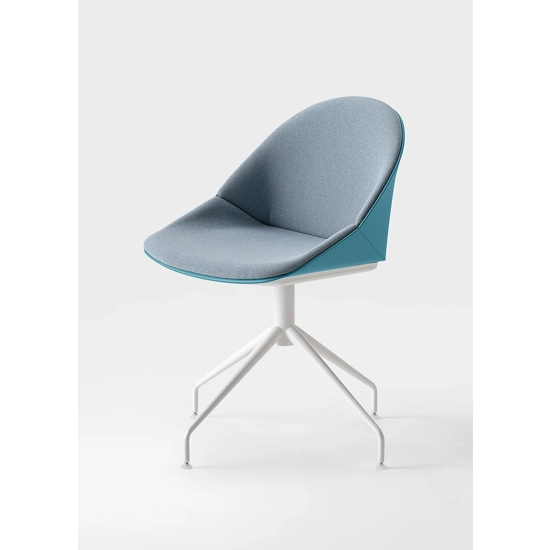 Kross - Girevole 4 Piedi Sedie in plastica di design Kastel