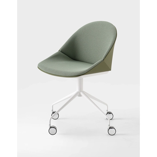 Kross - Girevole 4 Piedi con Ruote Smart working chairs Kastel