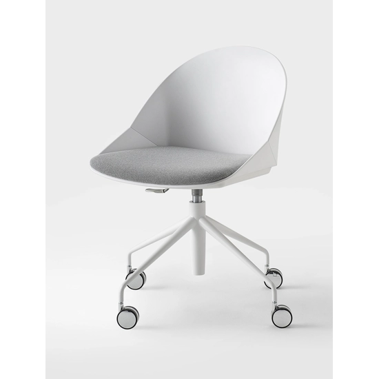 Kross - Girevole 4 Piedi con Ruote e Alzo Gas Smart working chairs Kastel