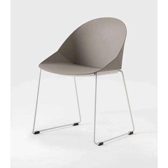 Kross - Gamba a Slitta Sedie in plastica di design Kastel