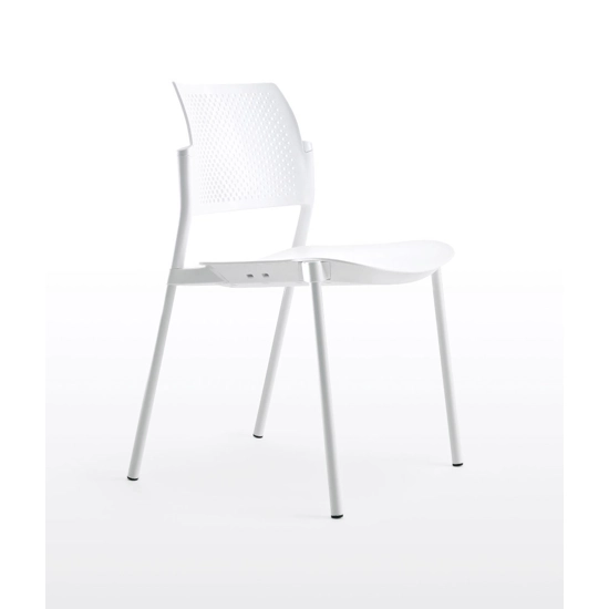 Kyos - 4 Gambe Sedie in plastica di design Kastel