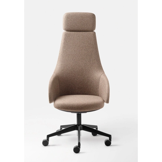 Kontea Alta con Appoggiatesta Sedie direzionali per ufficio Kastel