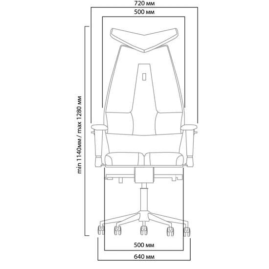 Jet Premium - Ergo System Ergonomic office chairs Kulik System 10