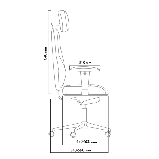 Royal Premium Ergo System Sedie ergonomiche ufficio Kulik System 12
