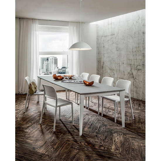 Carlo Super 100x100 (166-209-252) Tavoli allungabili La primavera 2