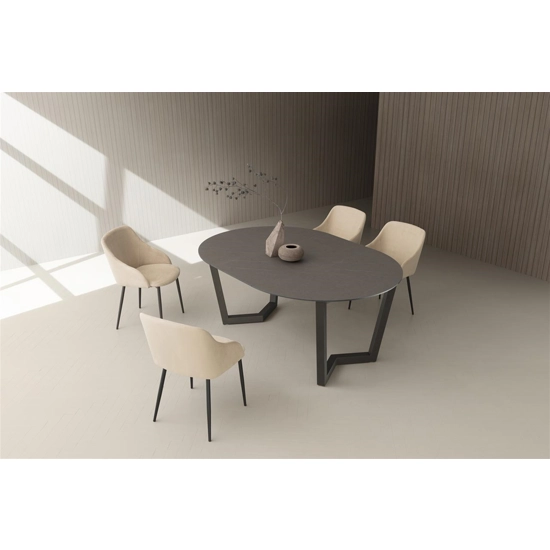 Jacopo ø 130 - Extending 180 cm Modern tables La primavera 7